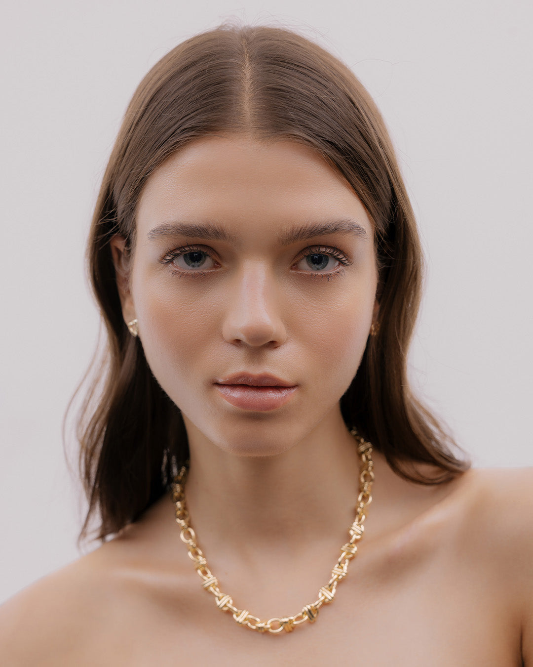 Collar Eslabones Cruzados