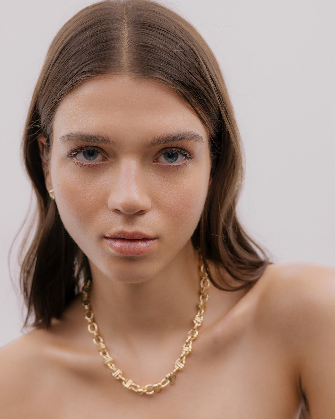 Collar Eslabones Cruzados