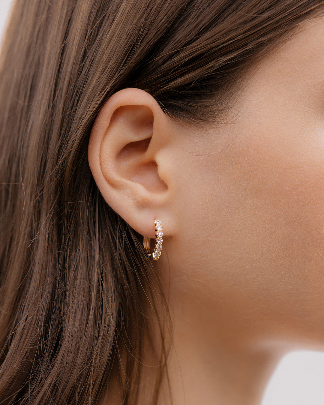 Candongas Maxi Cristal Redondo