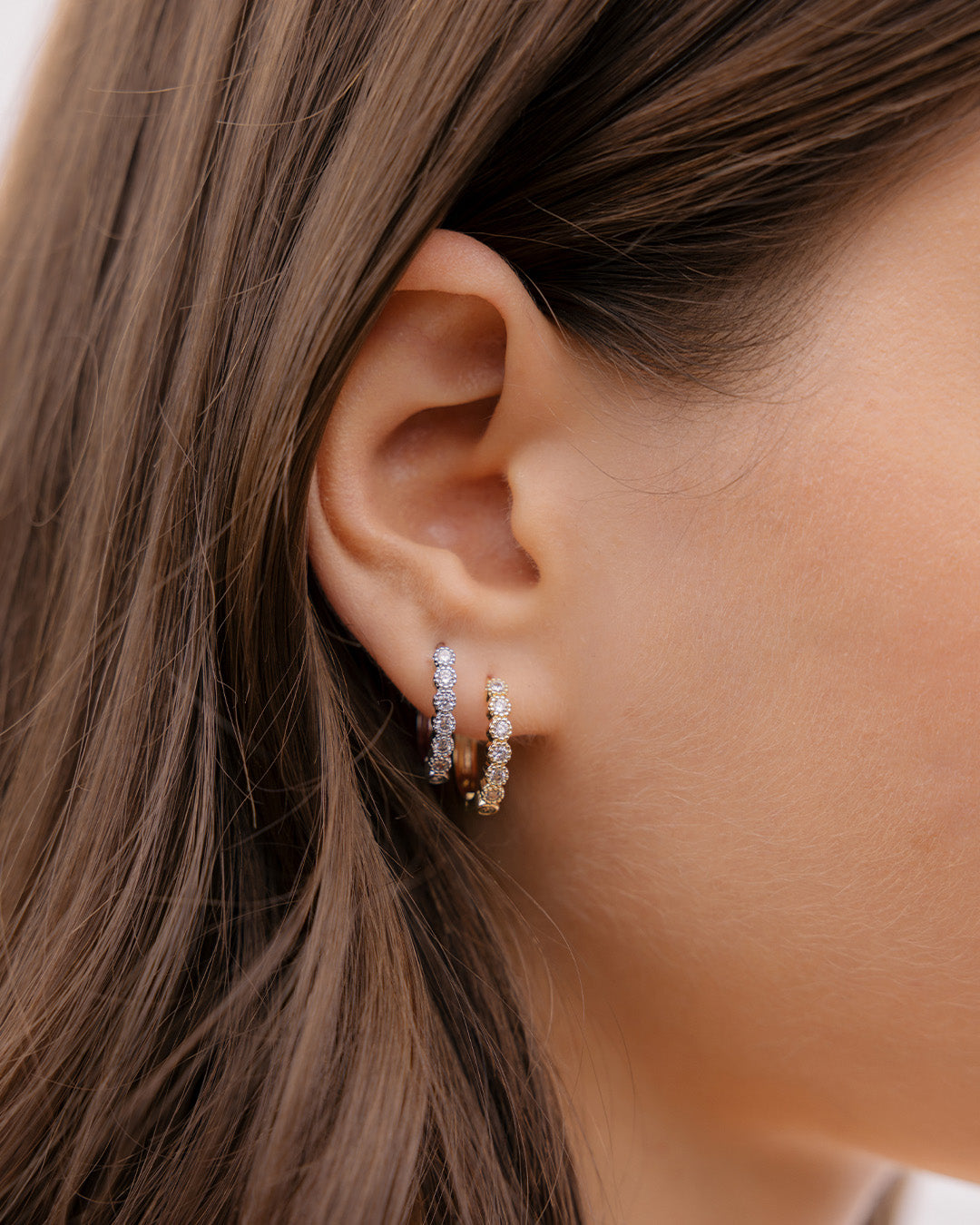 Candongas Maxi Cristal Redondo