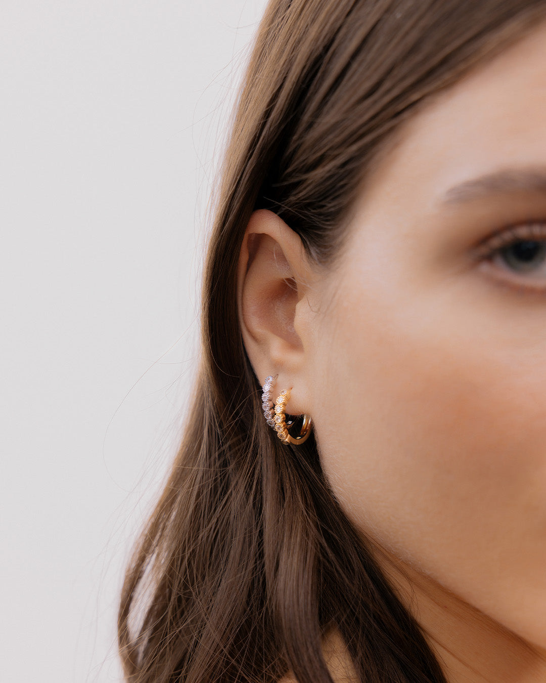 Candongas Maxi Cristal Redondo