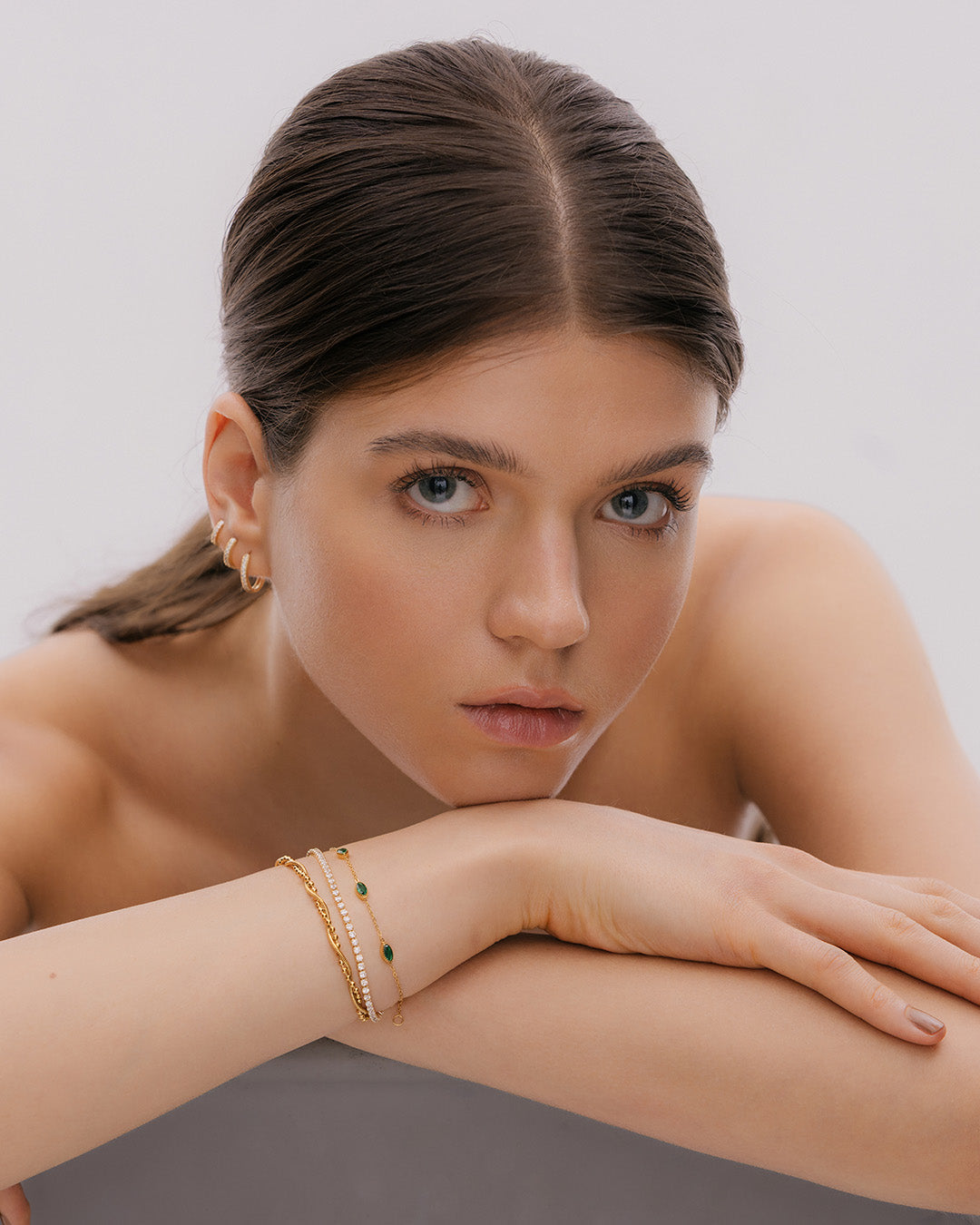 Pulsera Tennis Clásica Cristal