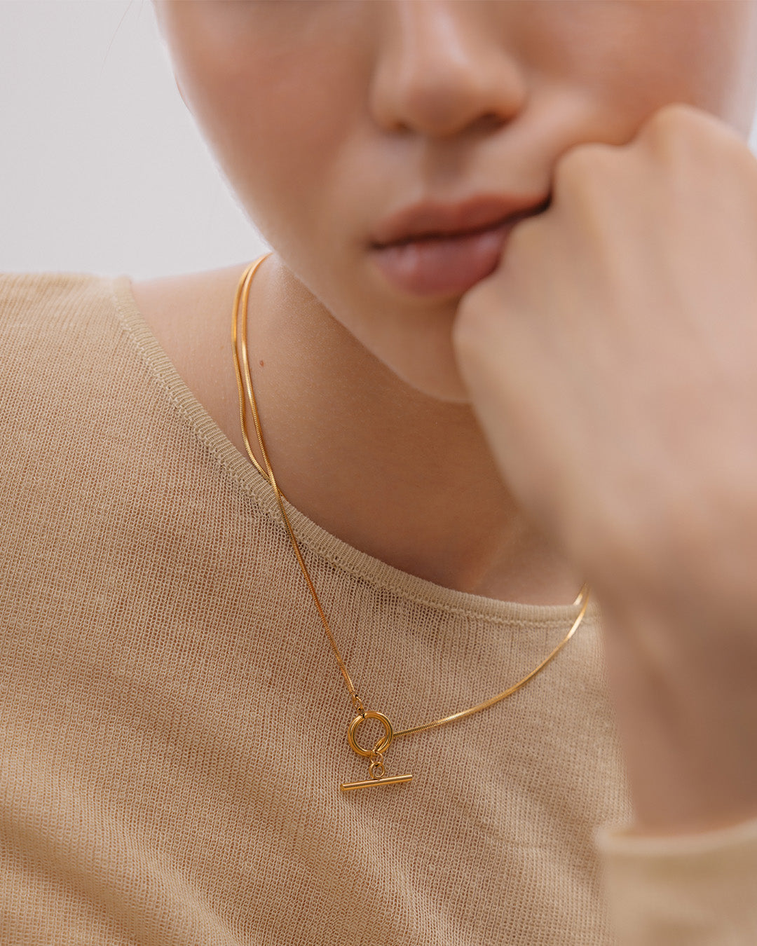 Colla Doble Lazo - Acero Inoxidable