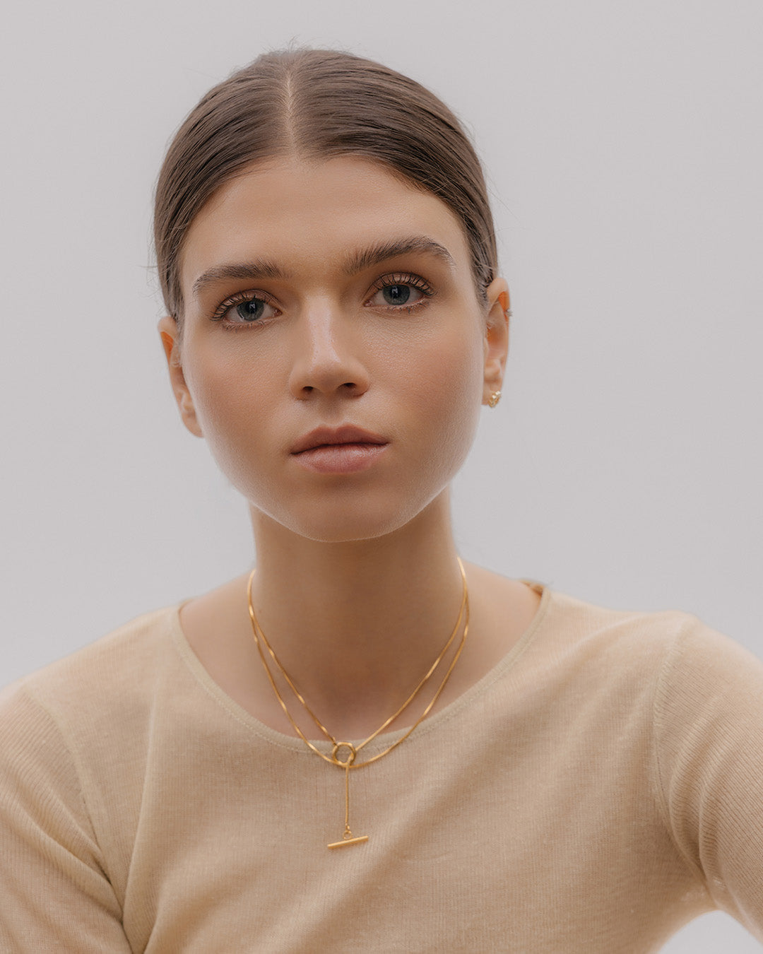 Colla Doble Lazo - Acero Inoxidable