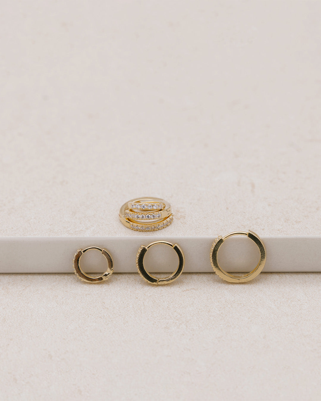 Candongas Mini Línea Oro