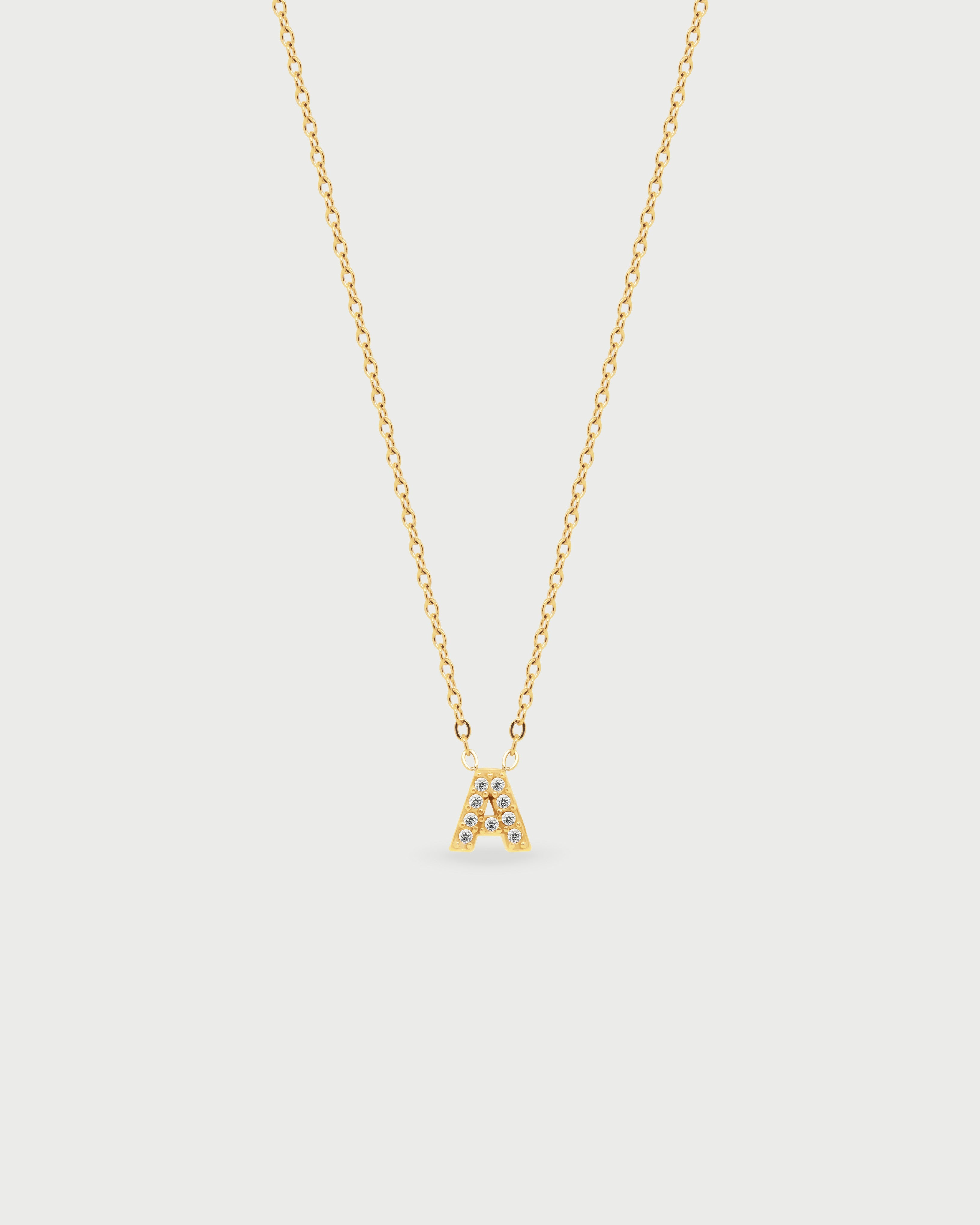 Collar de Letras Cristales