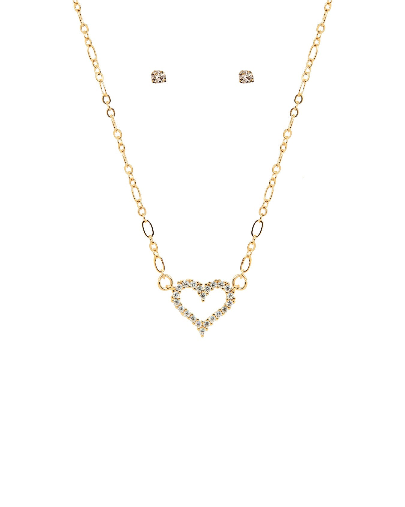 Collar Corazón Cristal