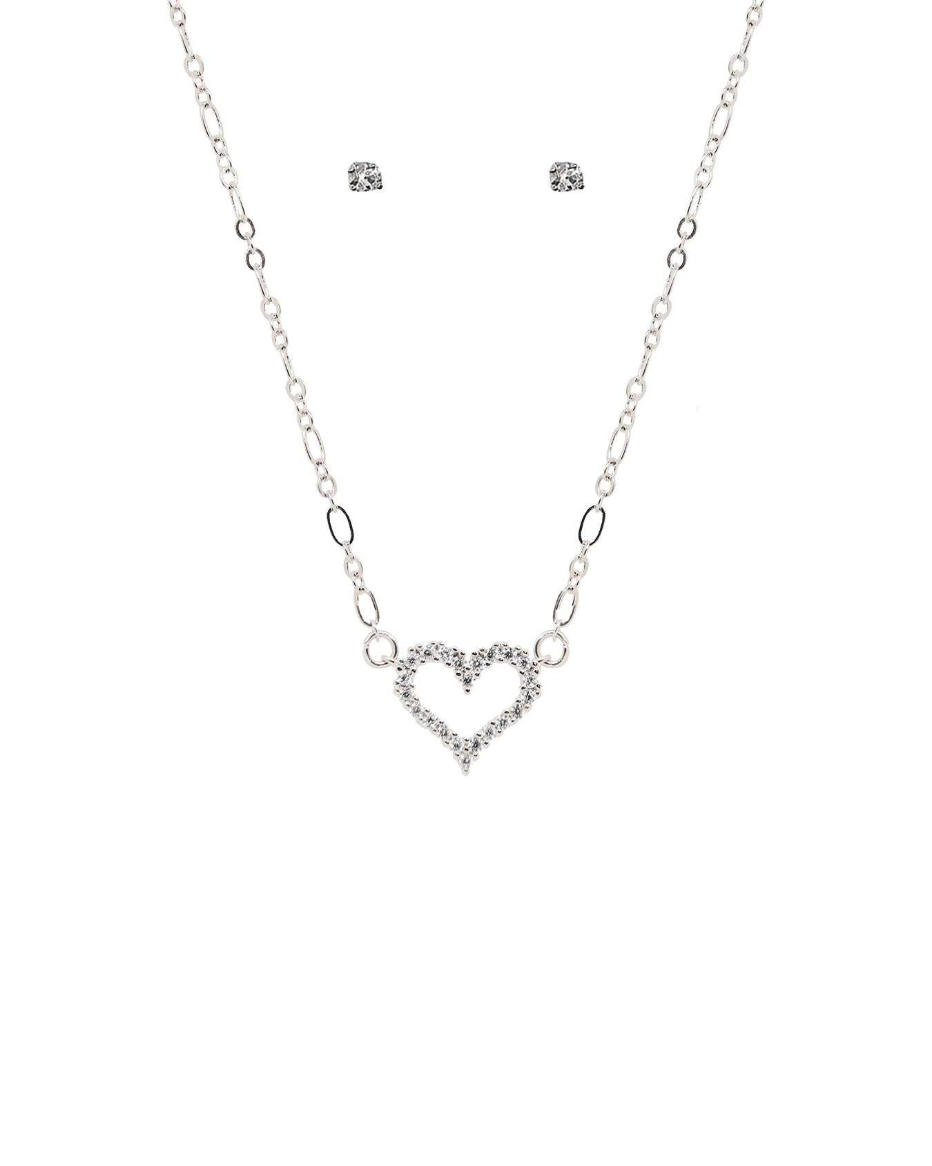 Collar Corazón Cristal