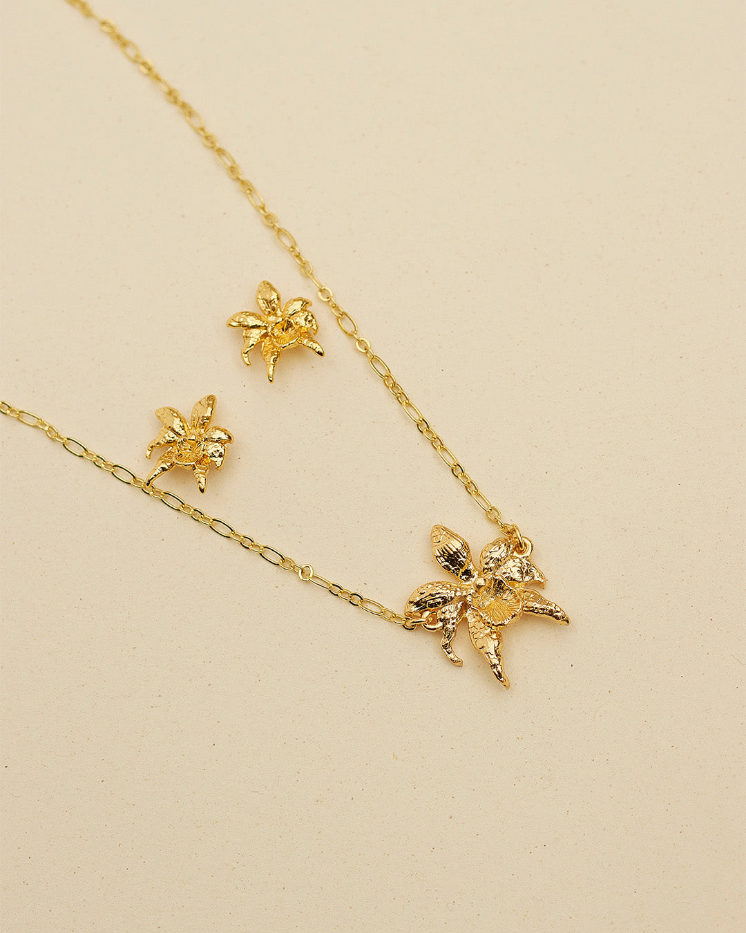 Set de Collar y Aretes Alana