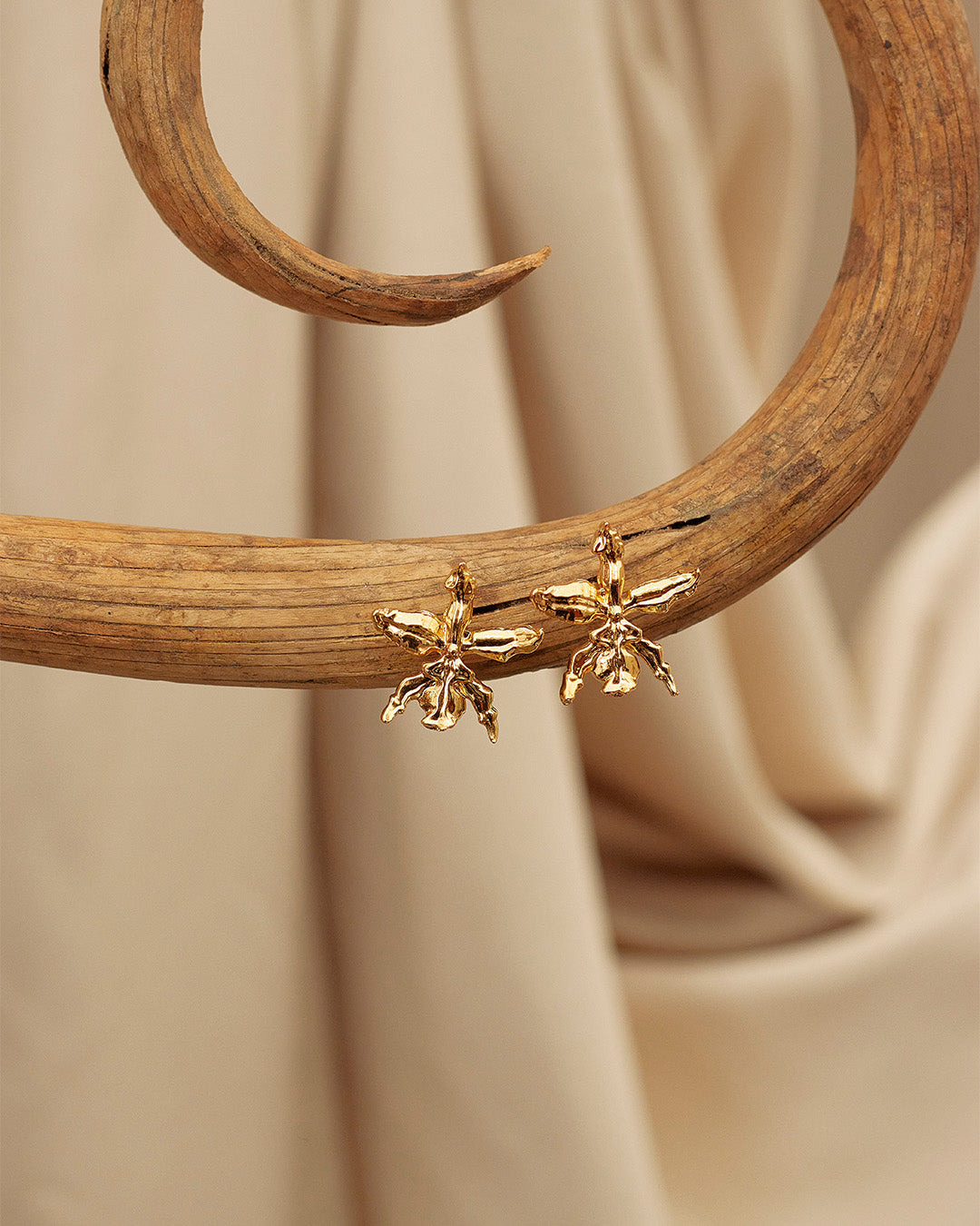 Aretes Orquidea Mini