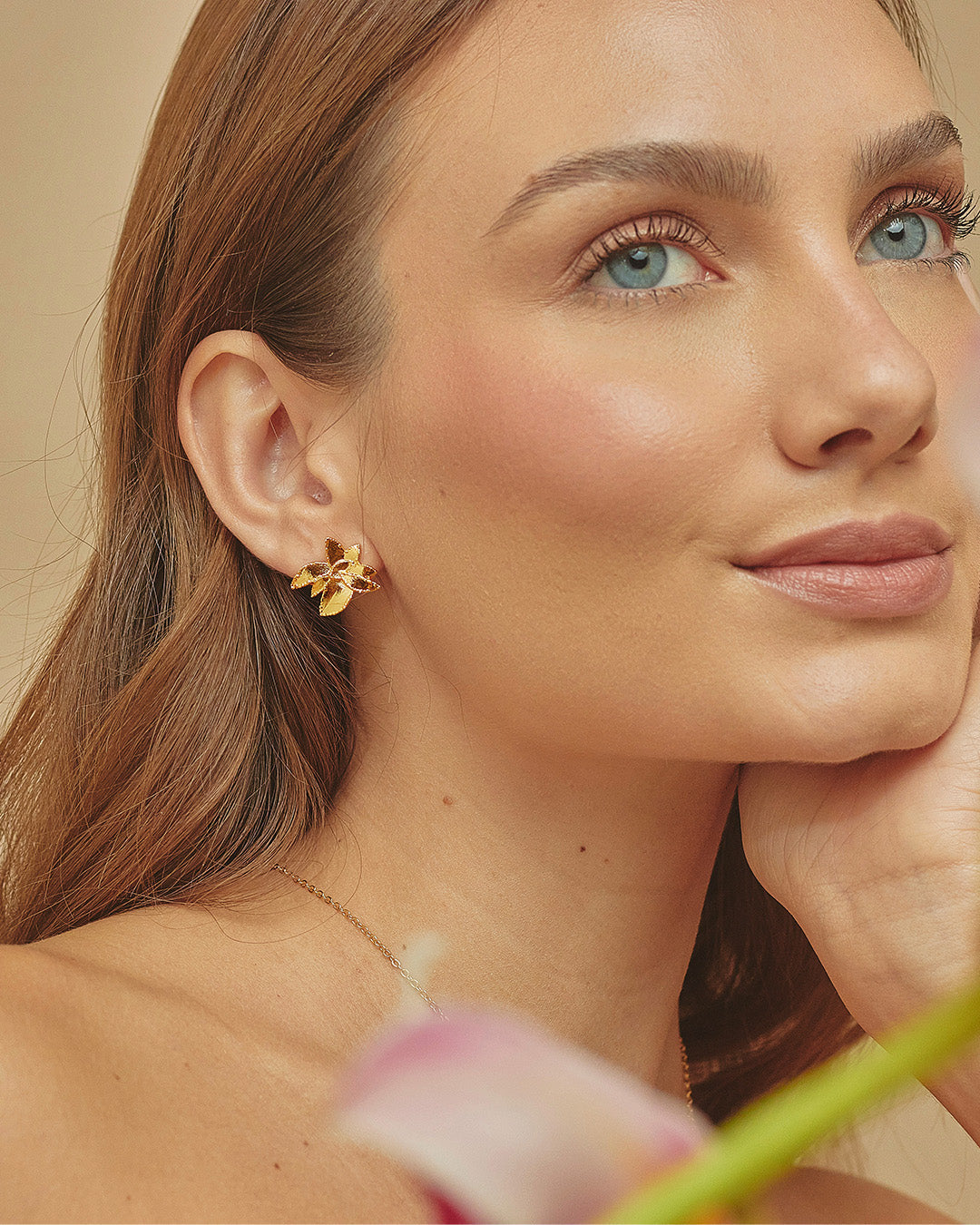 Set de Collar y Aretes Calia