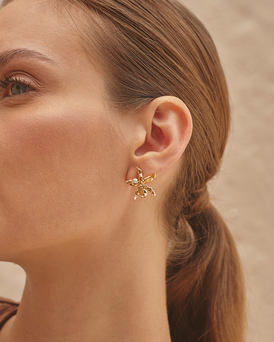 Aretes Orquidea Mini