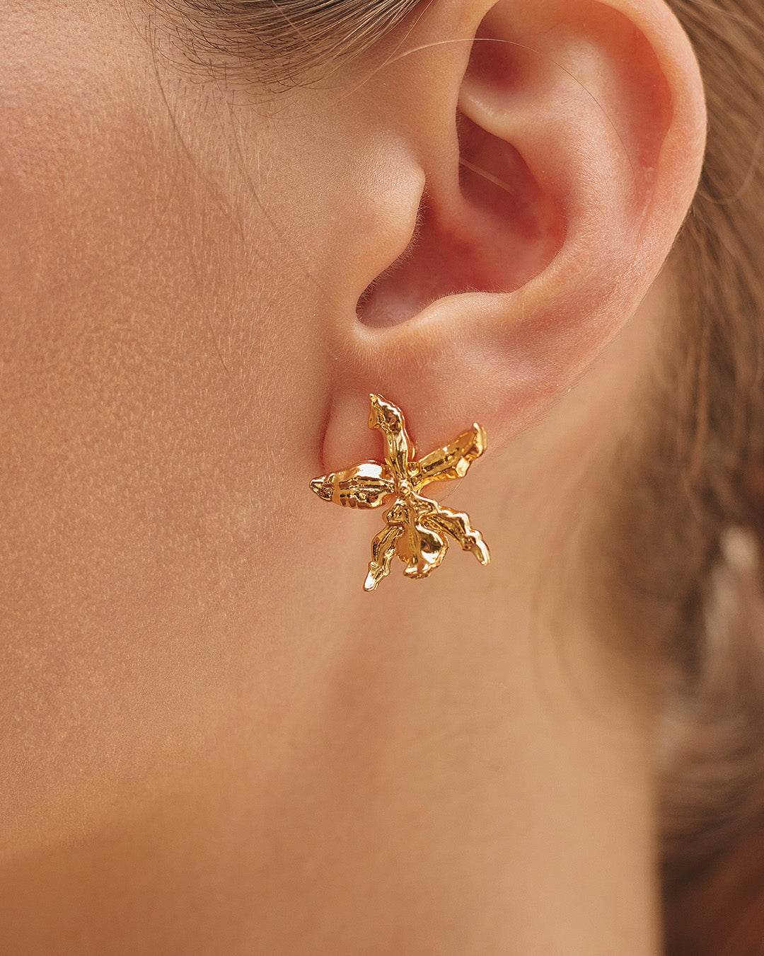 Aretes Orquidea Mini