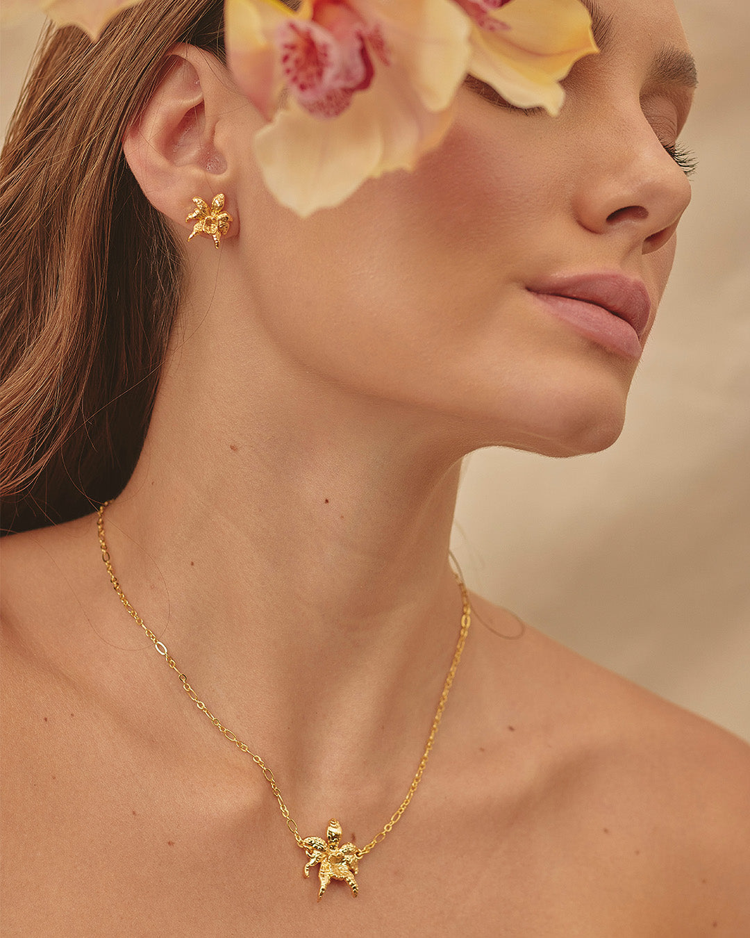 Set de Collar y Aretes Alana