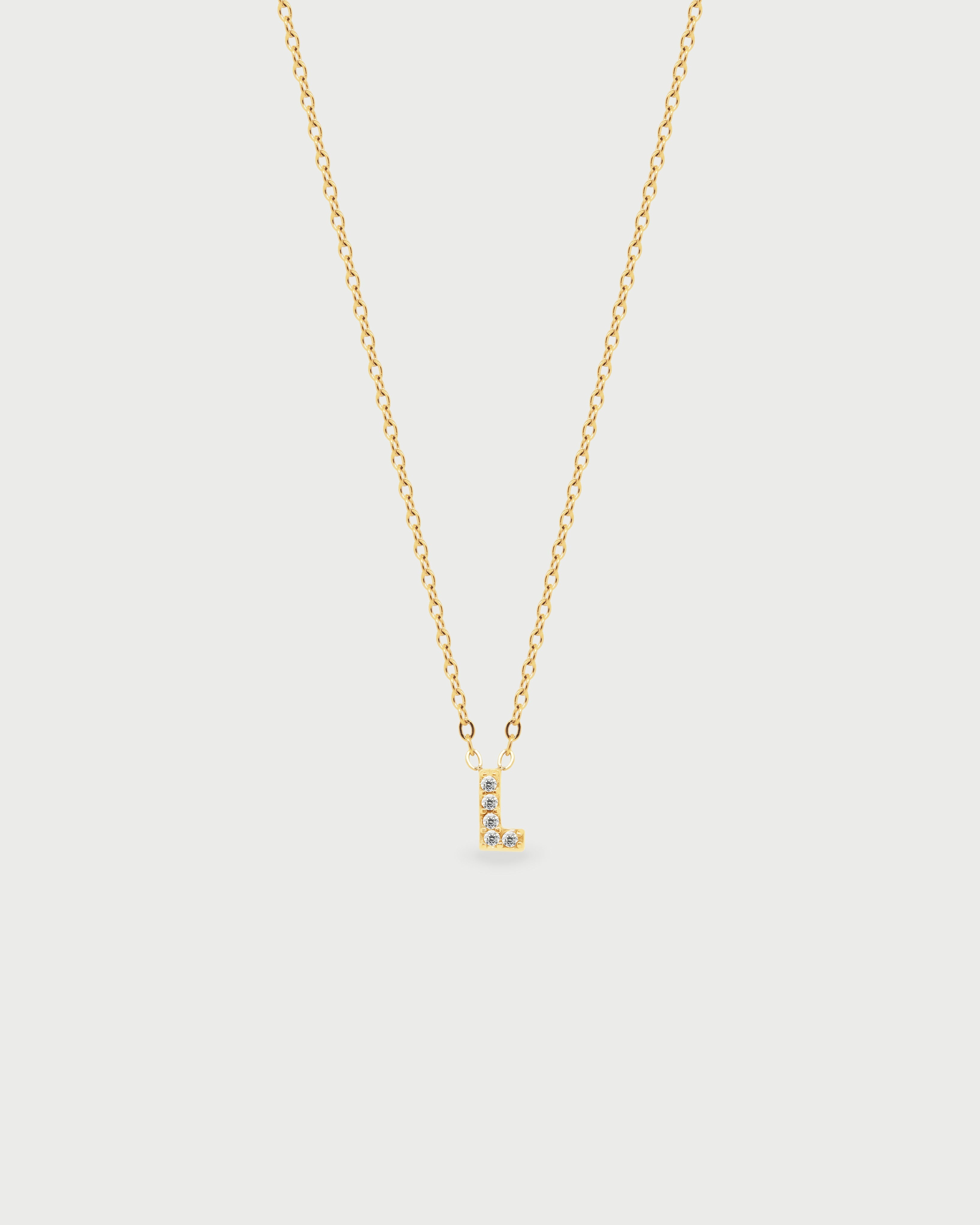 Collar de Letras Cristales