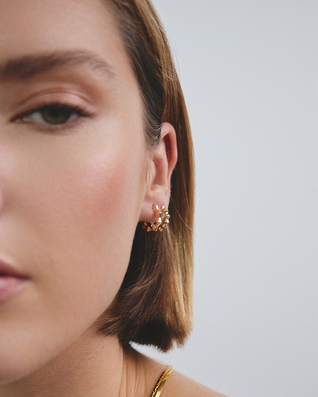 Set X3 Candongas Oro Relieves