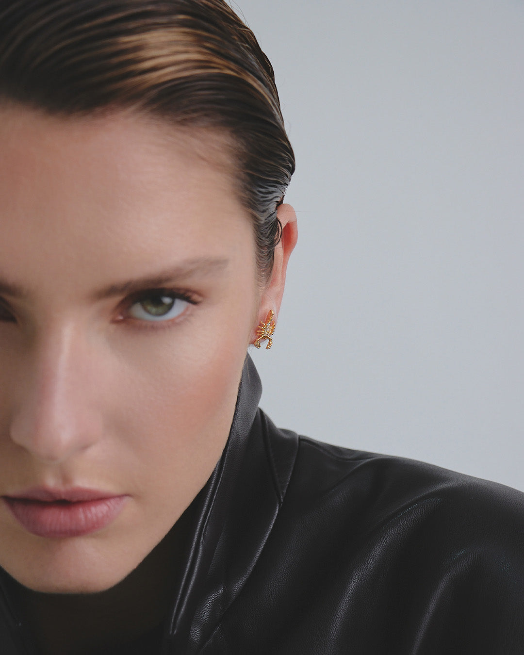 Aretes Escorpión Oro