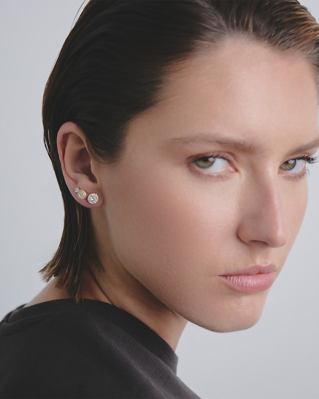 Aretes Cristal Esencial Midi