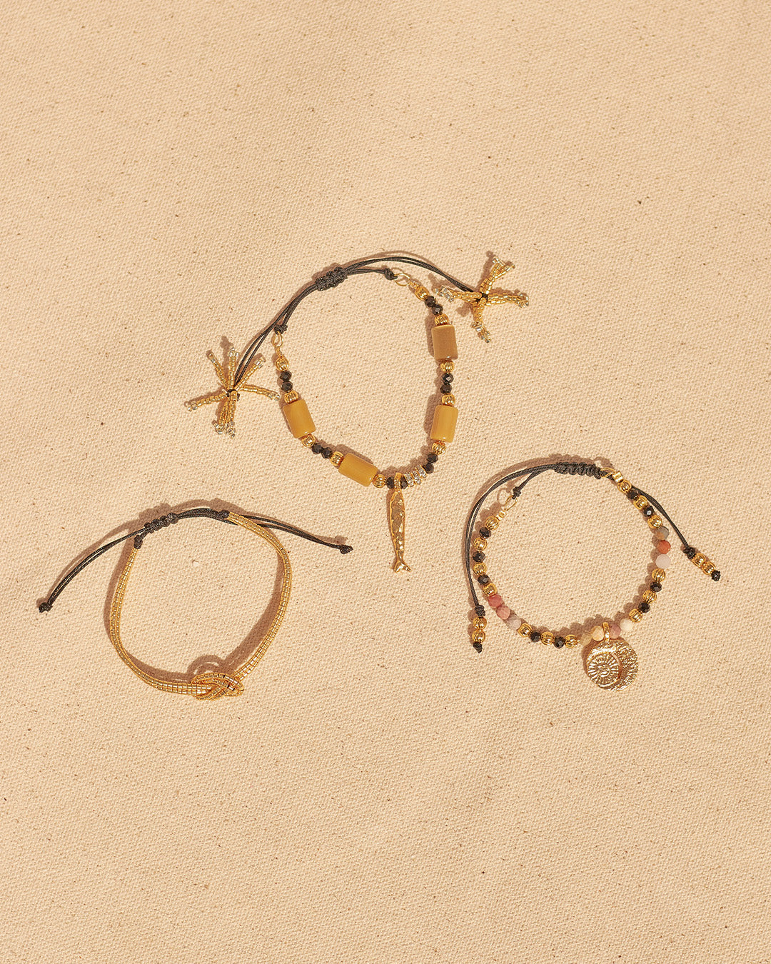 Set de 3 Pulseras Petra