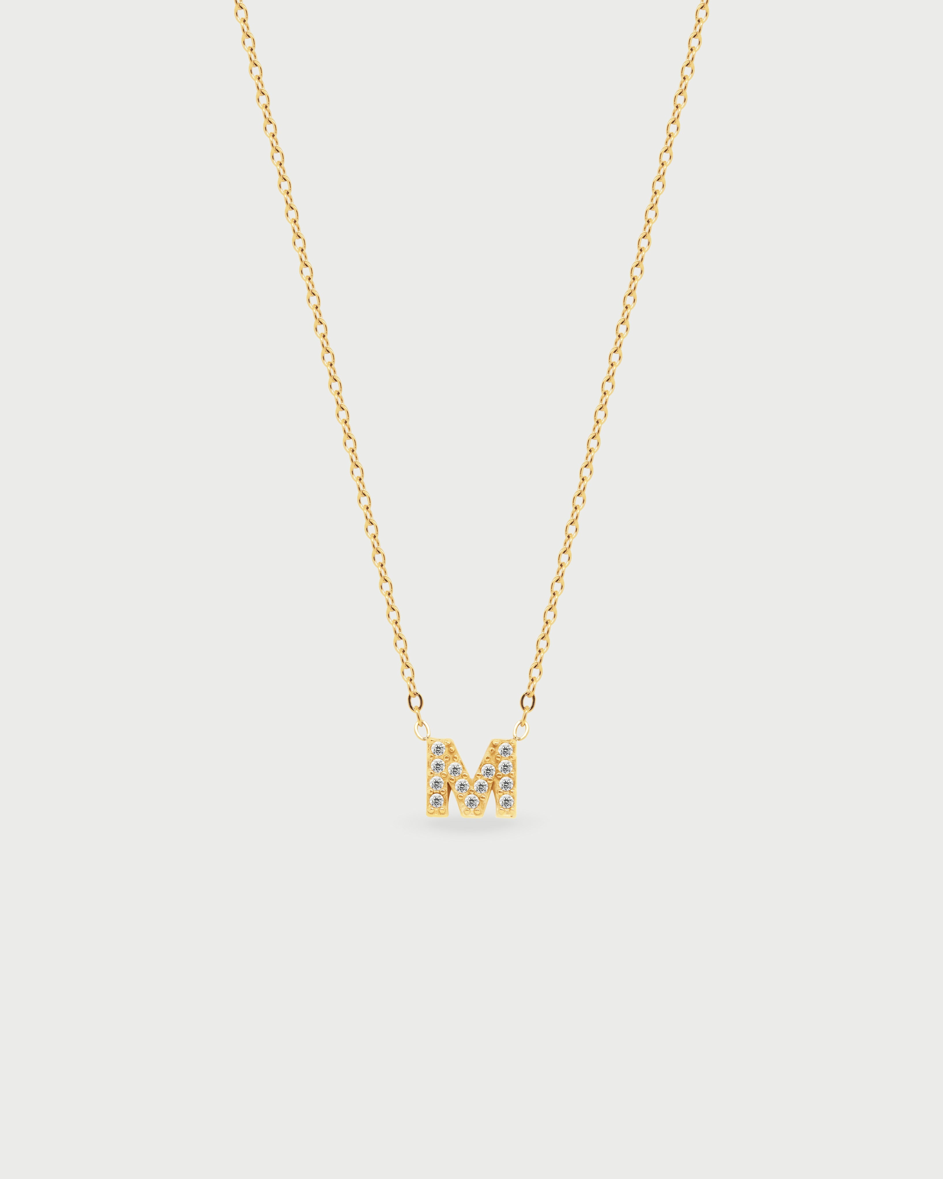 Collar de Letras Cristales