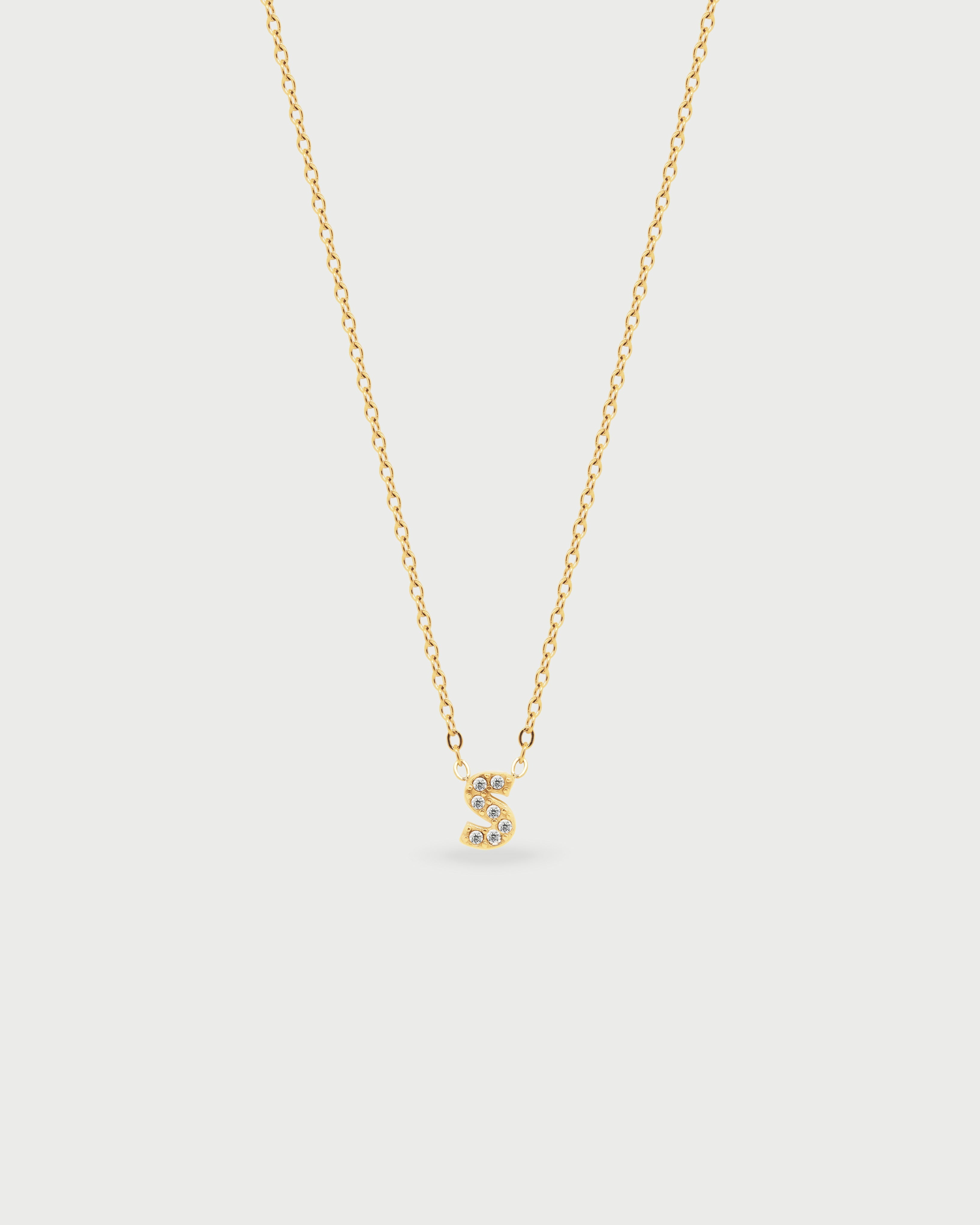 Collar de Letras Cristales