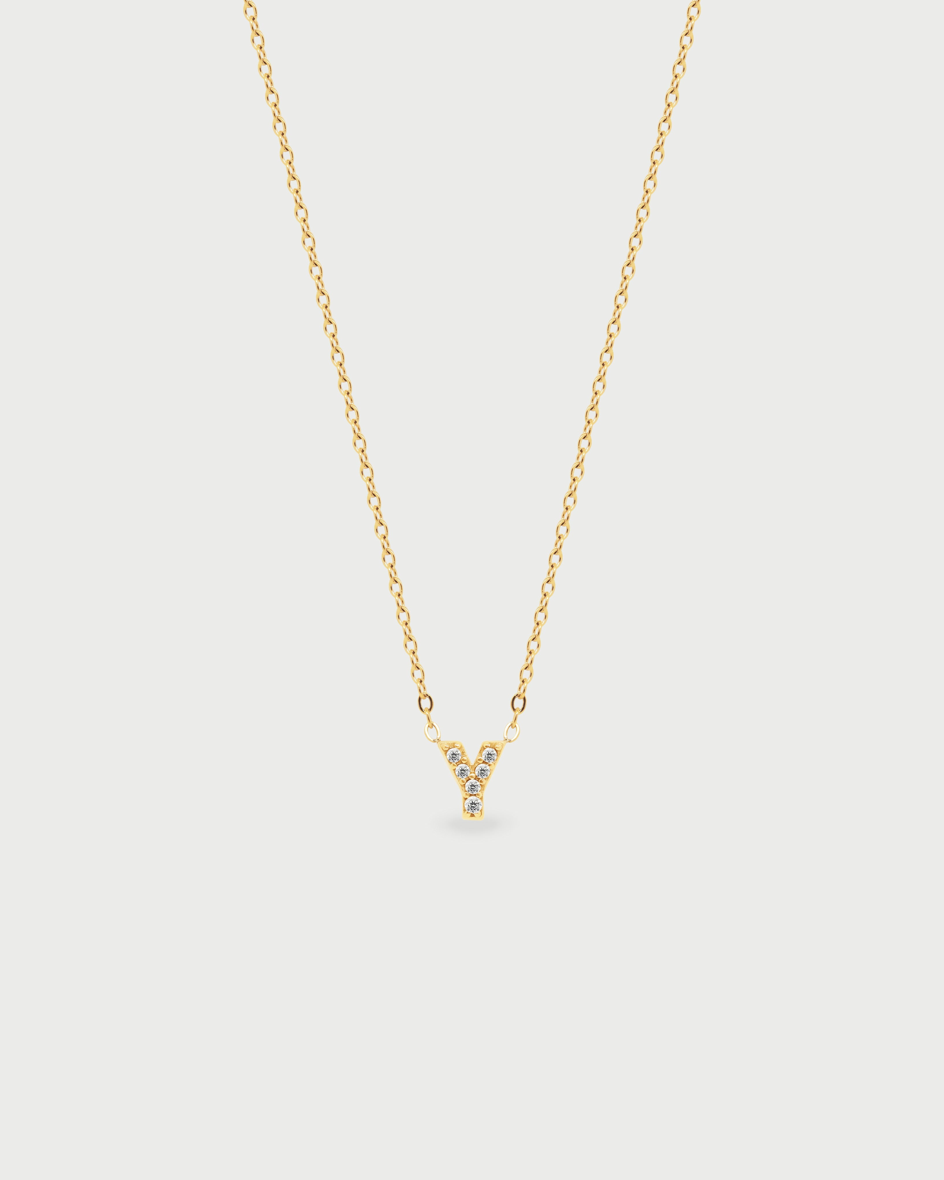 Collar de Letras Cristales